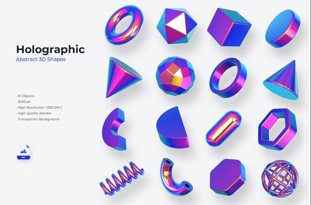 16 Unique Abstract Shapes