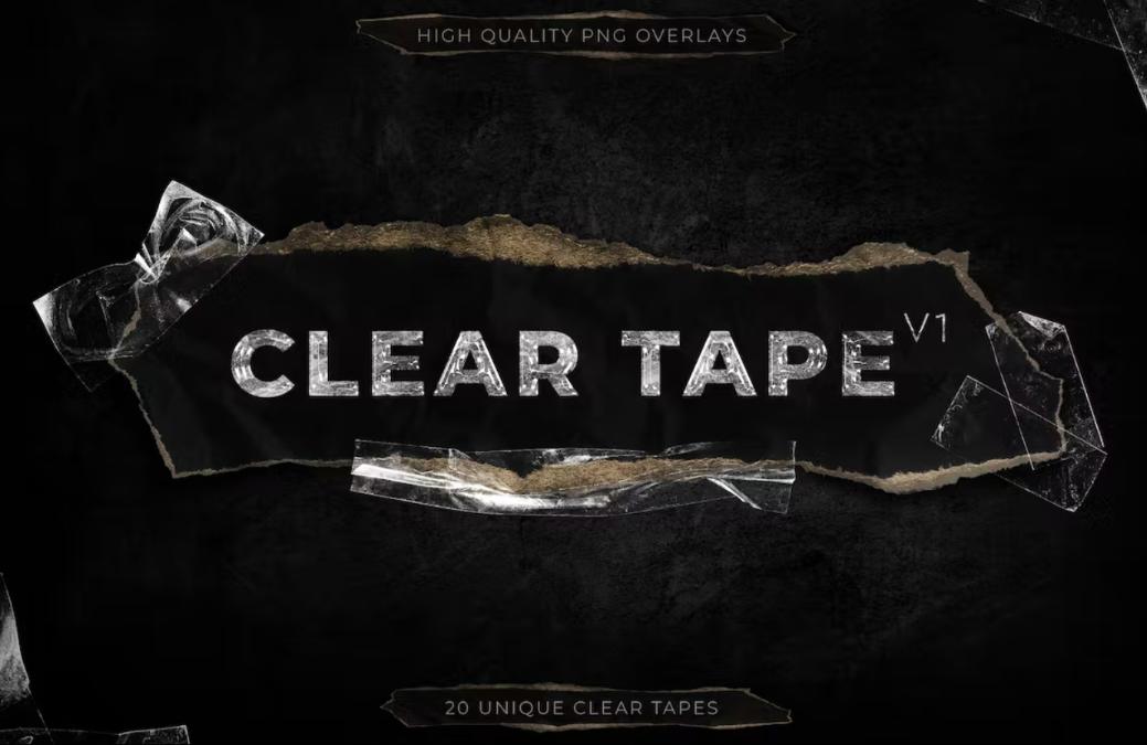 20 Clear Tapes Pack