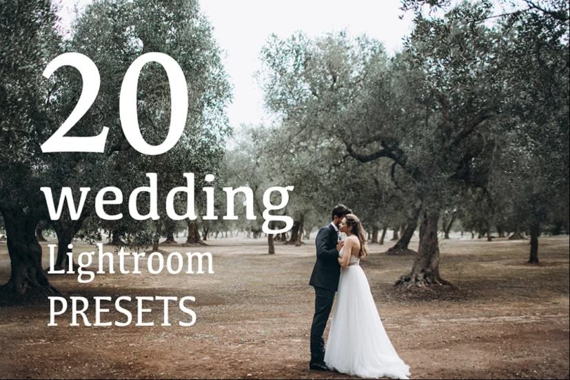 20 Unique Wedding Lr Presets