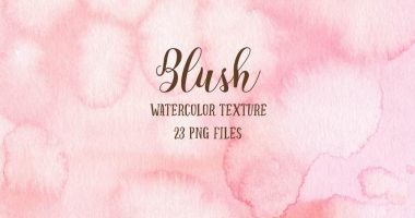 Blush Watercolor Background