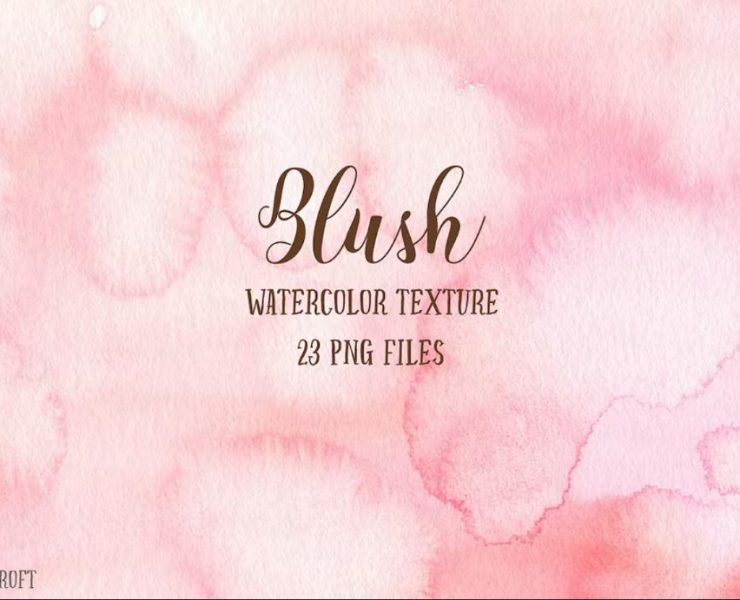 Blush Watercolor Background