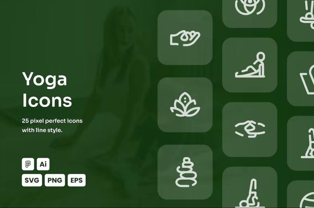 25 Unique Yoga UI Elements