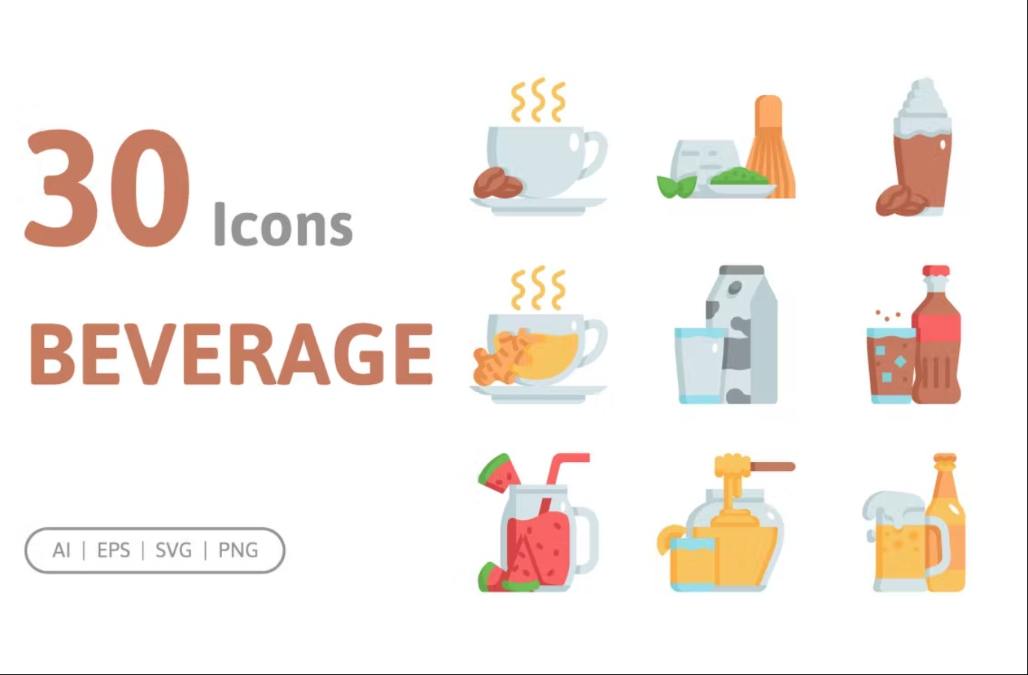 30 High Quality Icons Set