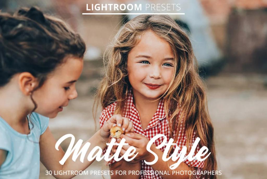 30 Matte Presets for Photographers