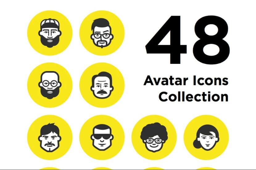 48 Professional Icons Set