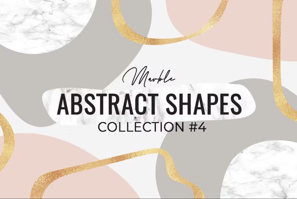 Abstarct Marble Shapes Colection