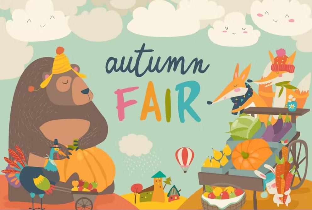 Autumn Fair Illustrations Set
