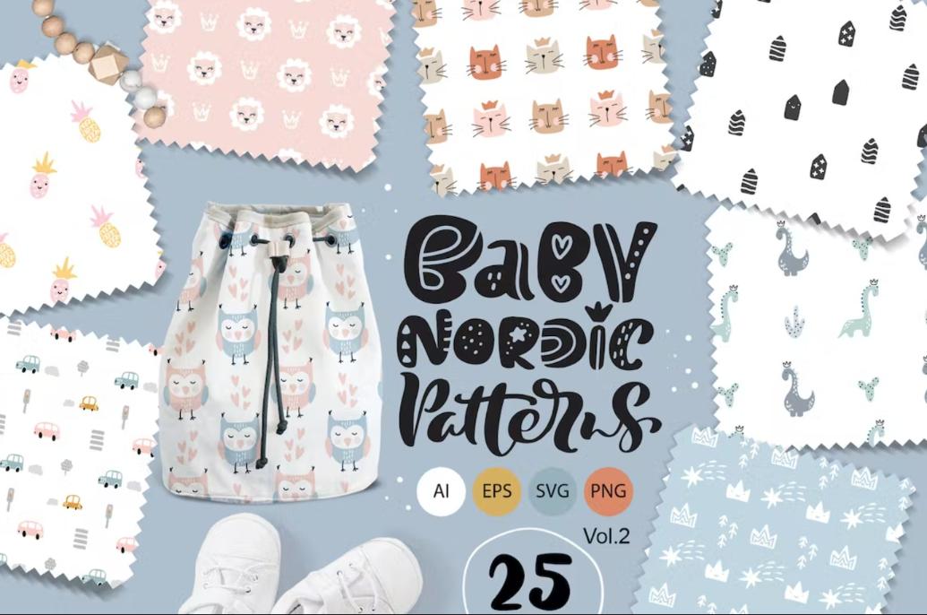 Baby Nordic Pattern Designs