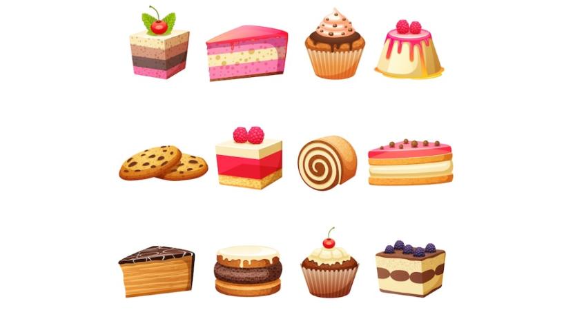 Cakes and Sweet Icons