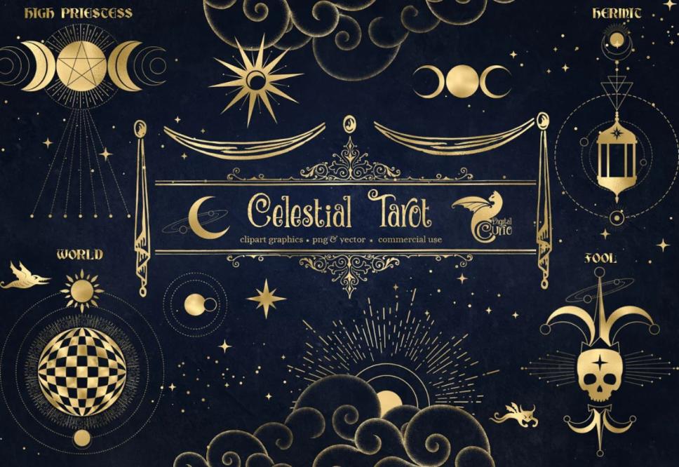 Celestial Torat Illustrations Set