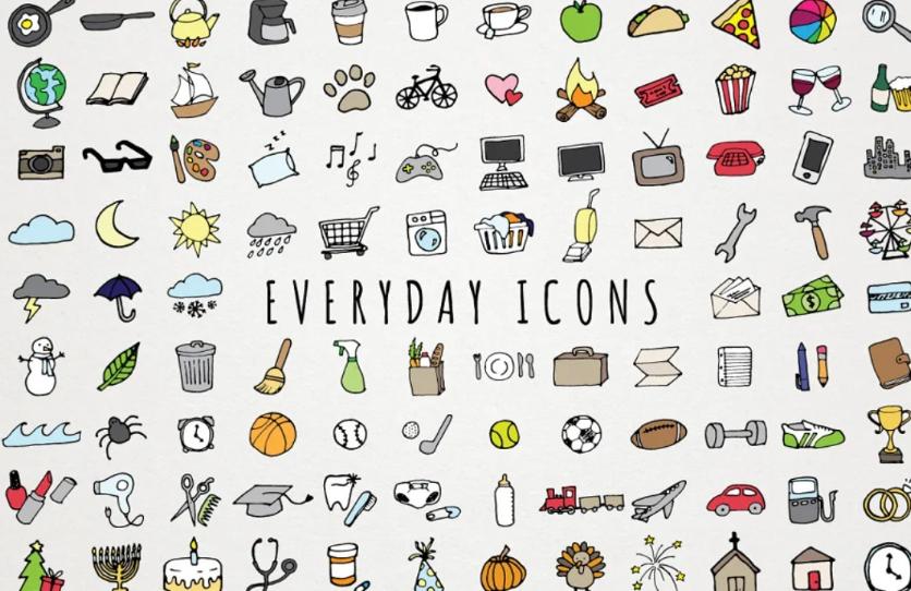 Every Day To Do Icons
