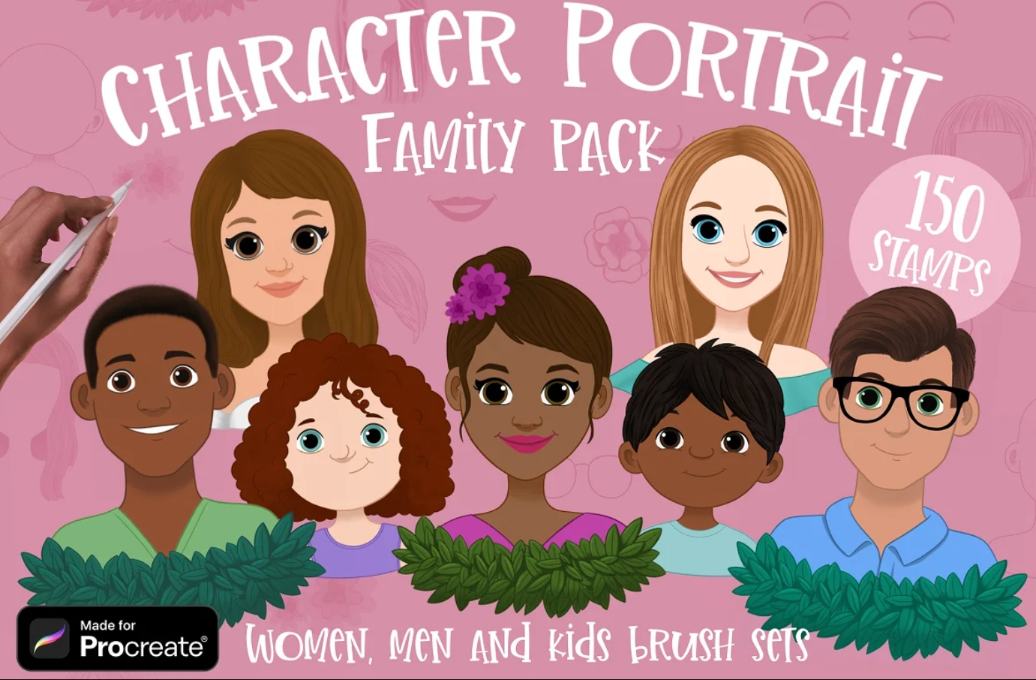 Family Characters Creator Kit