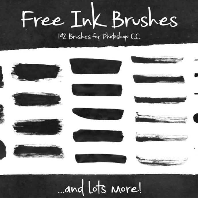 Free 192 Ink Brushes Set