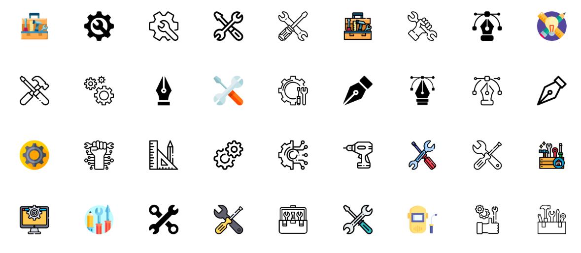 Free Animated Tools Icons