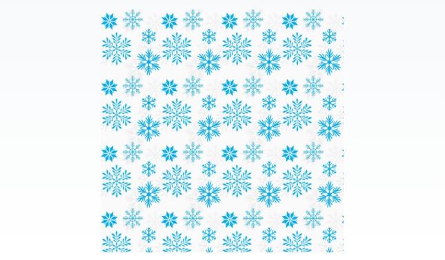 Free Blue Snowflake Background