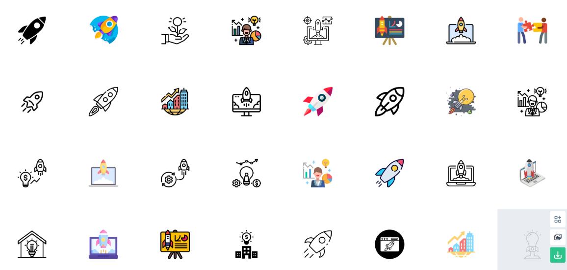 Free Business Startup Icons