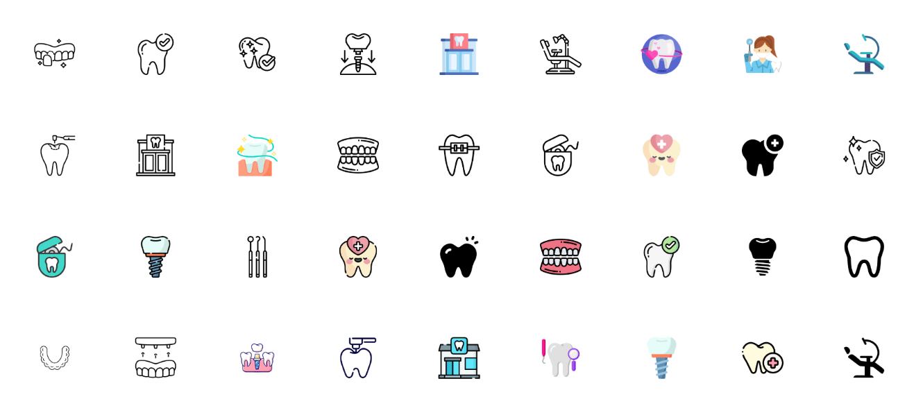 Free Dental Vector Icons
