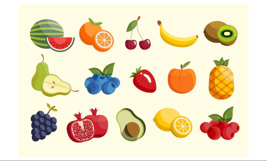 Free Fruit Vector Objects