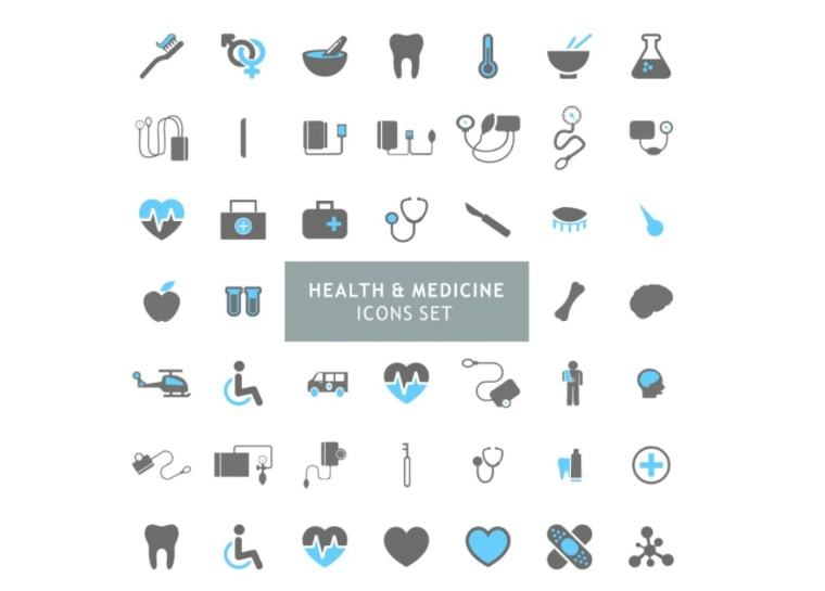 Free Health Care Icons Set
