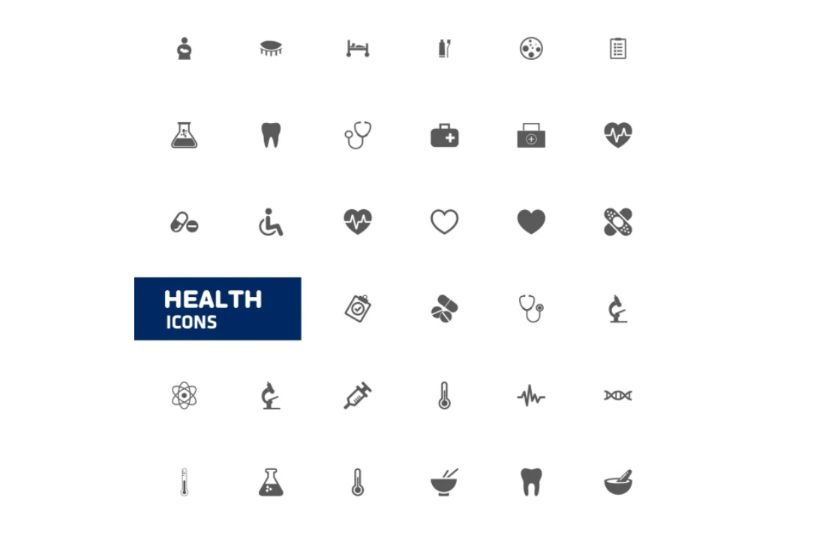 Free Health Icons Set