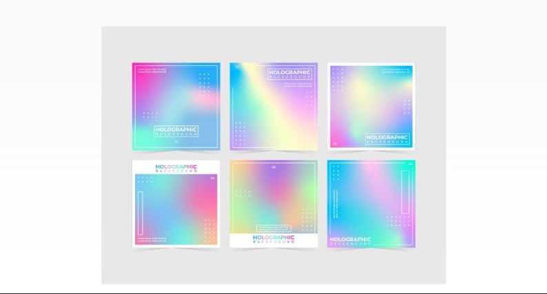 Free Holographic Vector Backgrounds