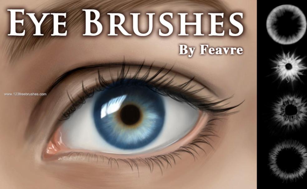 Free Iris Brushes Procreate