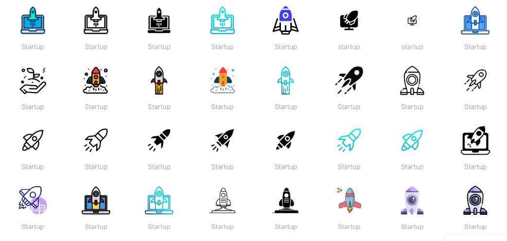 Free Professional Startup Icons