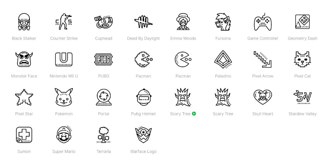 Free Video Game Icons