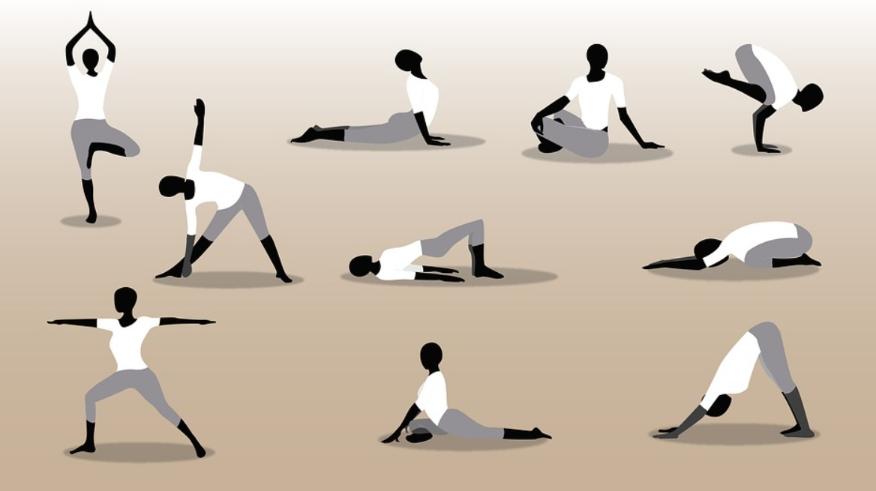 Free Yoga Poses Symbols
