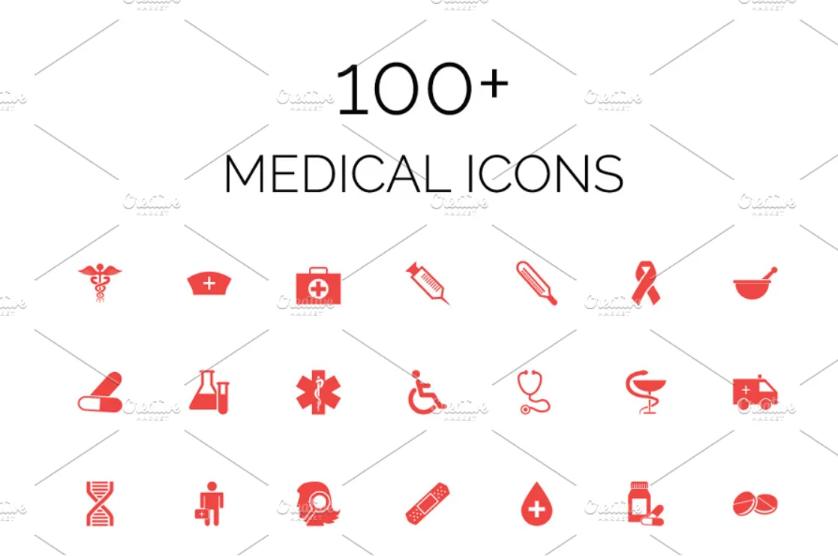 Fully Customizable Hospital Icons