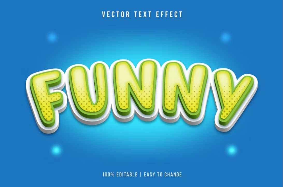 Funny Curved Text Effect