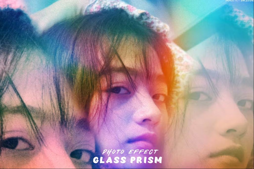 Glass Prism Photo Effect