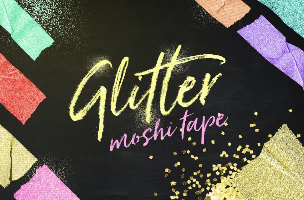 Glitter Moshi Tape PNG