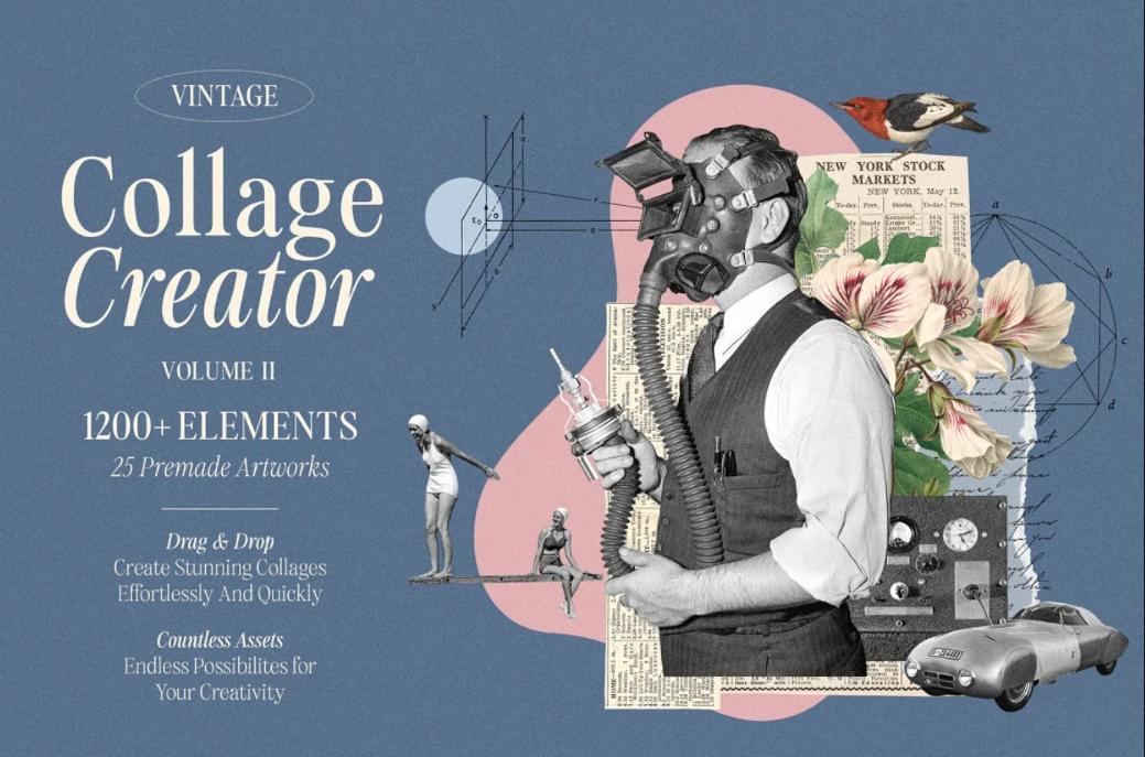 High Quality Vintage Collage Creators