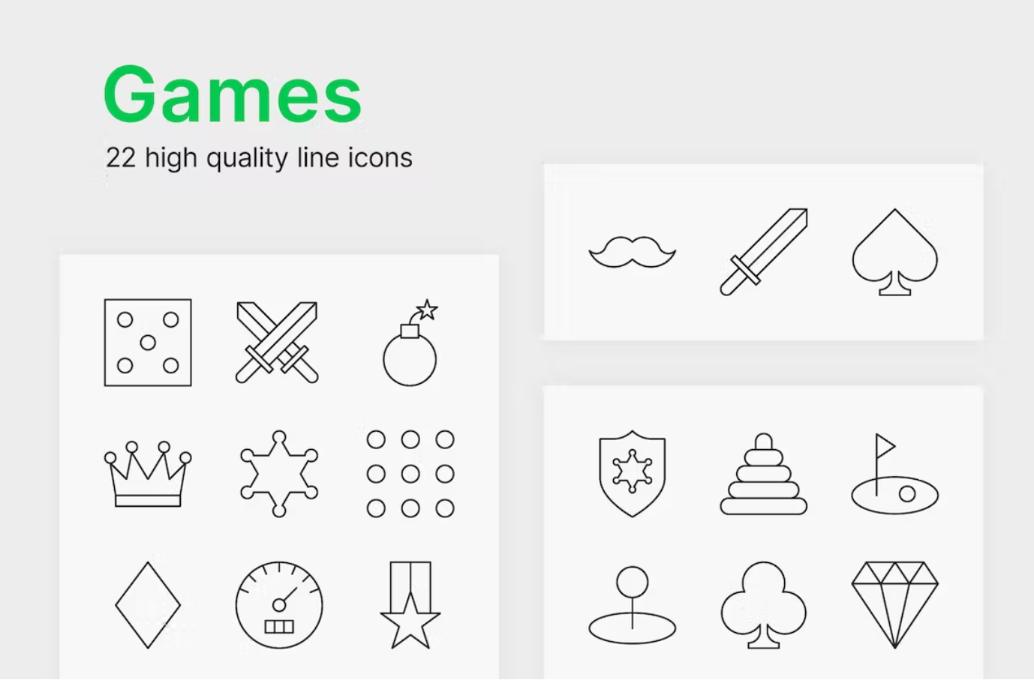 High Quality Line Icons Set