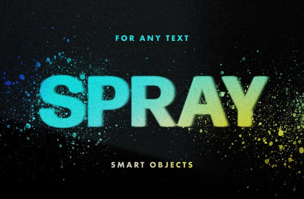 High Quality Splatter Text Effect