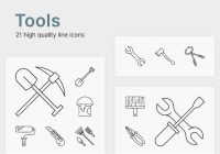 Professional Tools Icons