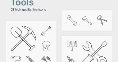 Professional Tools Icons