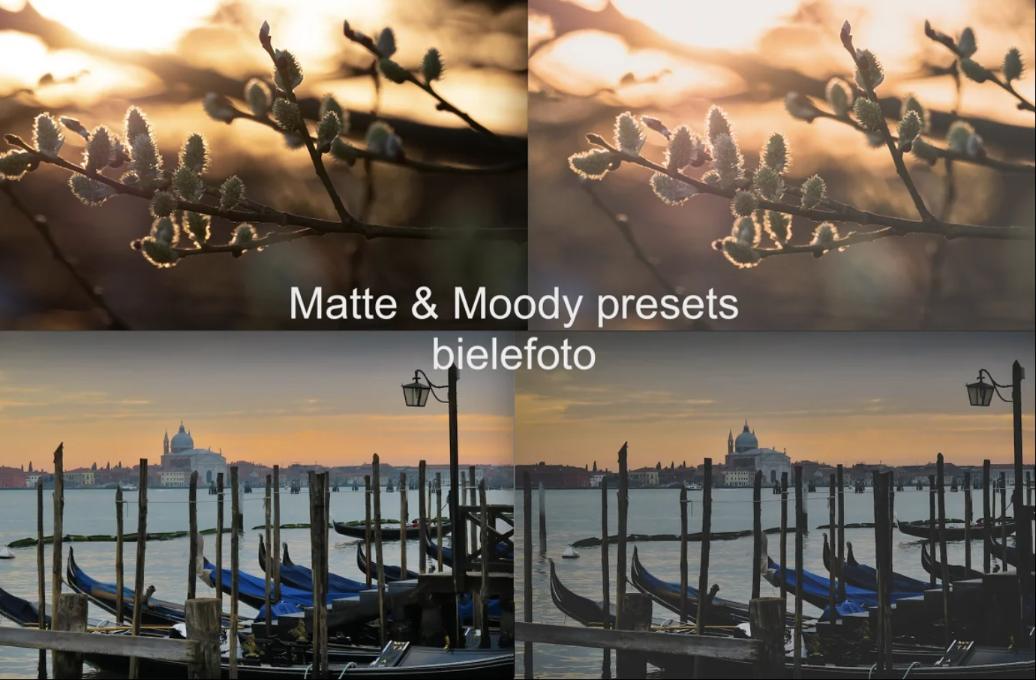 Matte and Moody Lightroom Presets