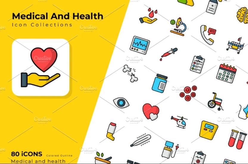 Medical and Health Icons Pack