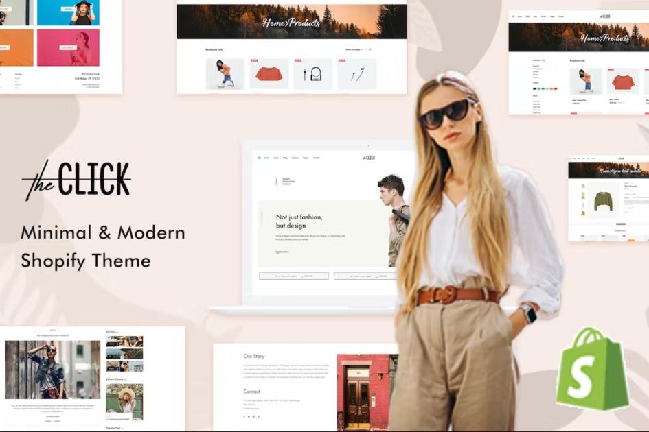 Minimal and Clean Shopify Theme