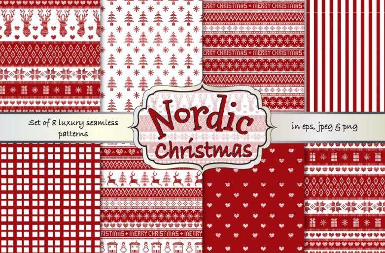 Nordic Seamless Pattern Designs
