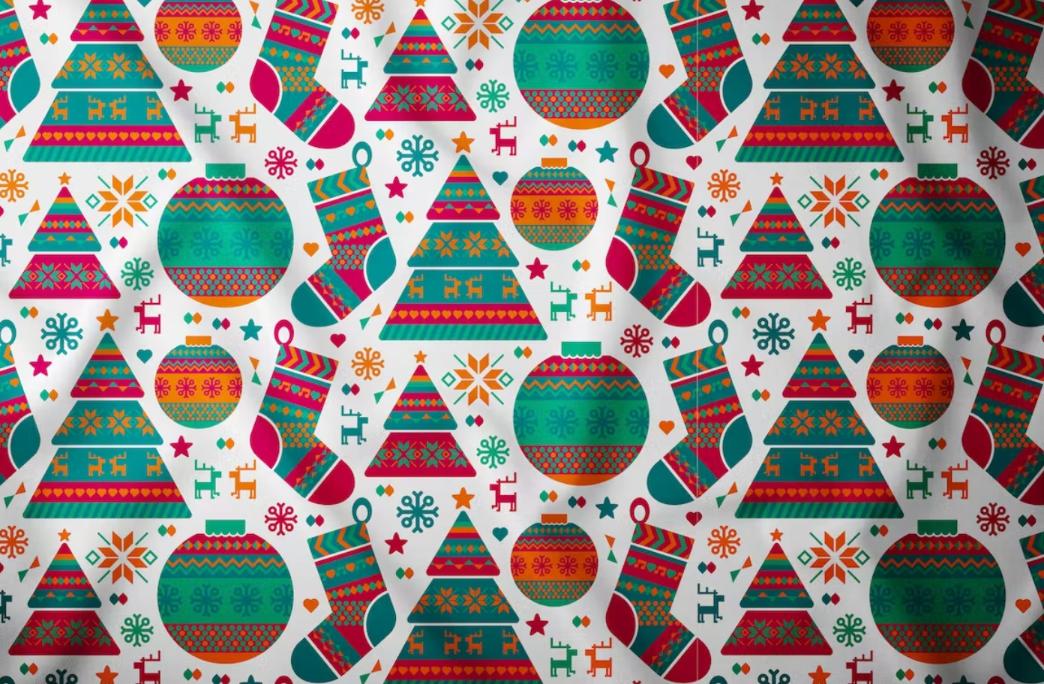Norwegian Pattern Design for Christmas