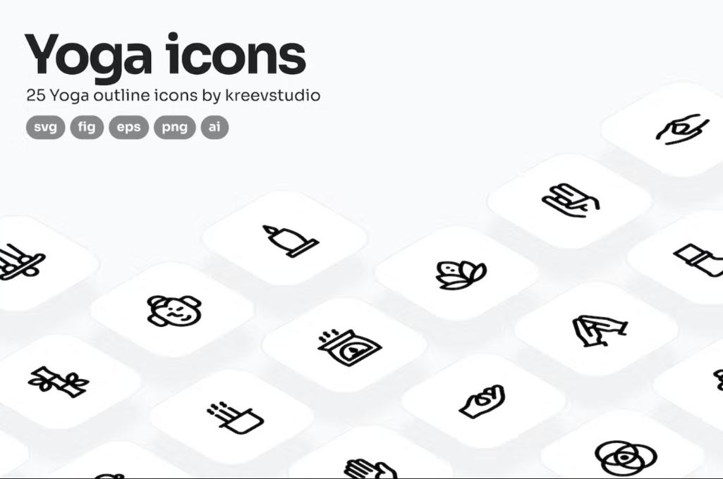 Outline Style Vector Icons