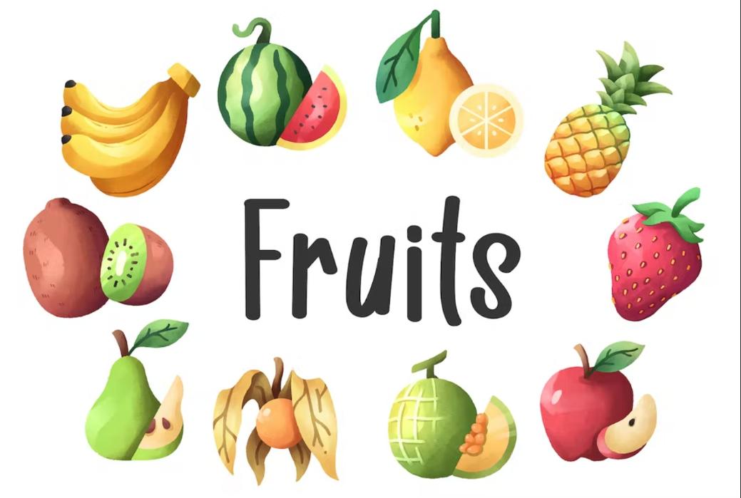 Professional Fruit Vector Illustrations