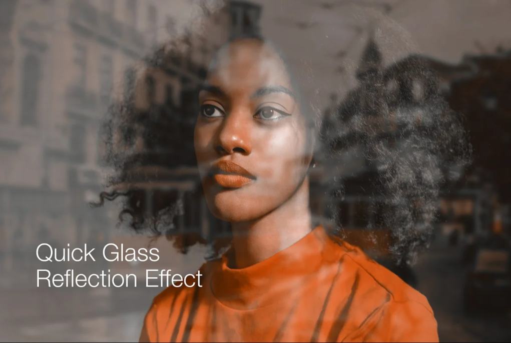Professional Glass Reflection Effect