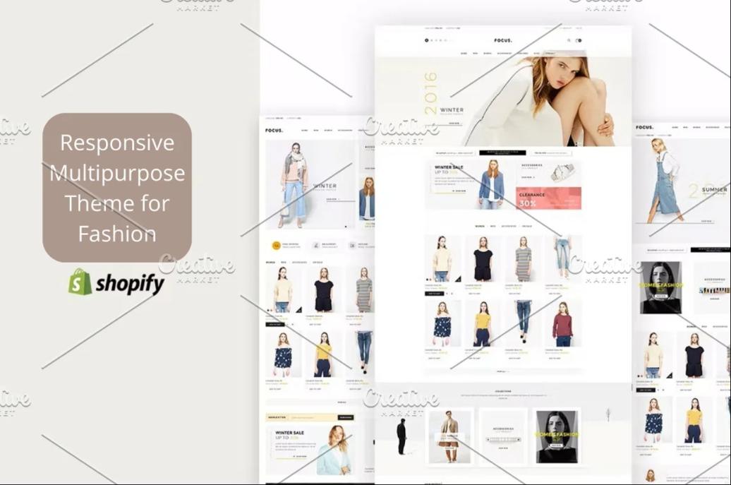 Resppnsive Theme for Fashion Store