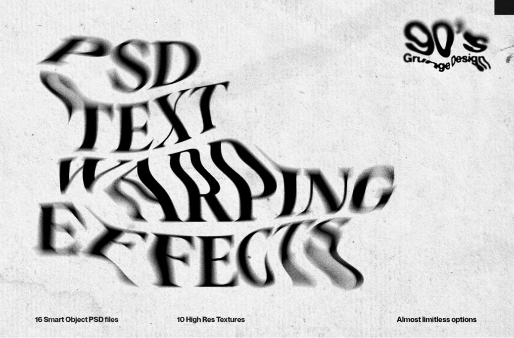 Wrapped Text Effect PS
