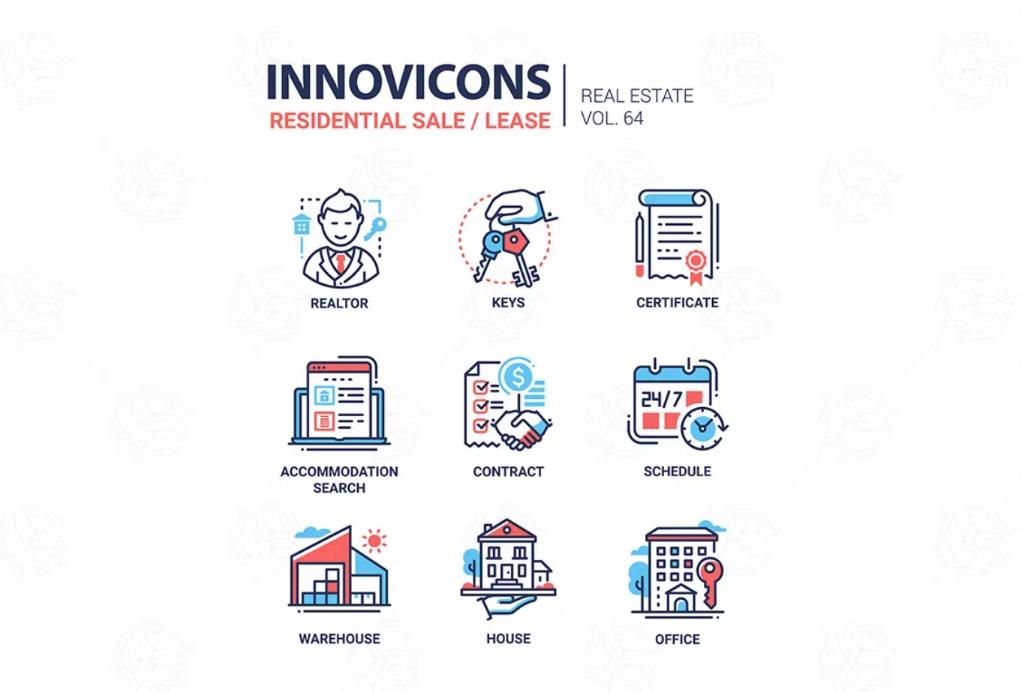Salers and Lease Icons
