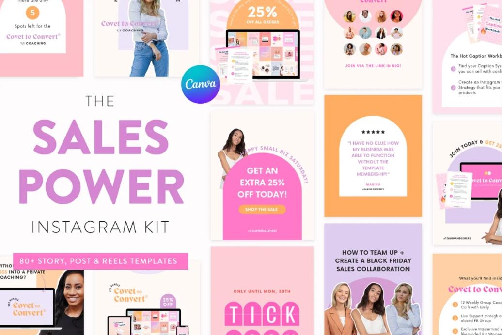 Sales Power Instagram Post Templates